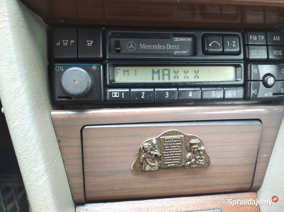 redio Mercedes W124 oryginalne Car audio Kłodzko