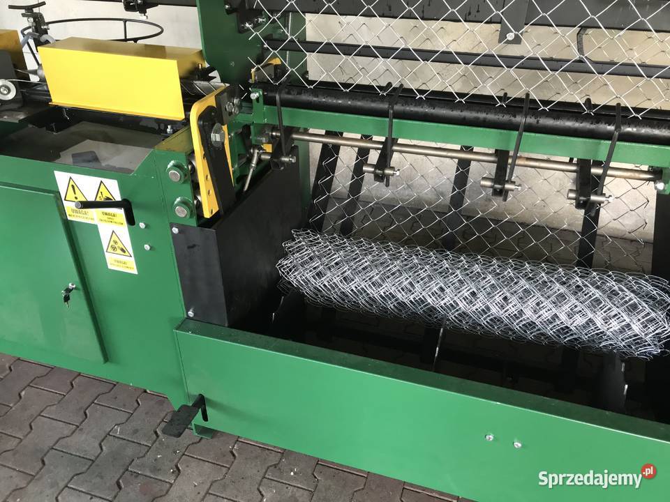 Automat do produkcji siatki z zaginarkami Żabno