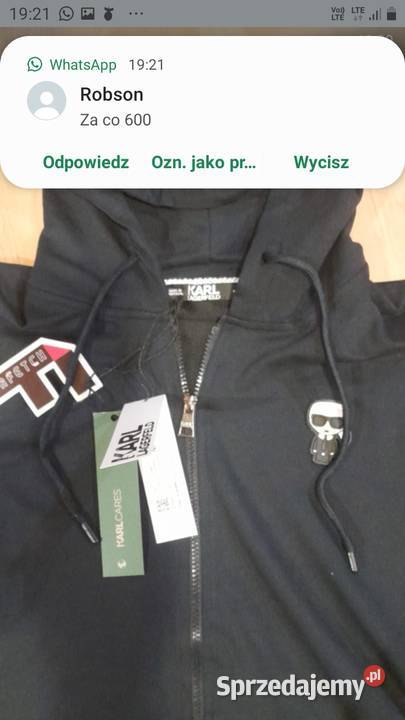 Bluza KARL Lamgereld chłopiec dolnośląskie Głogów