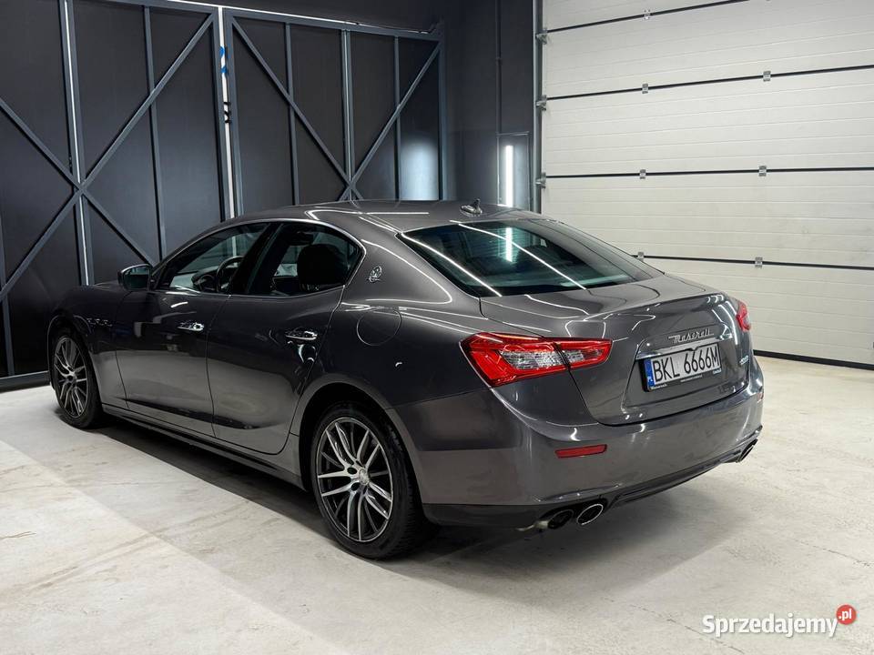 Maserati Ghibli 30i v6pieknyfull zamiana Wasilków