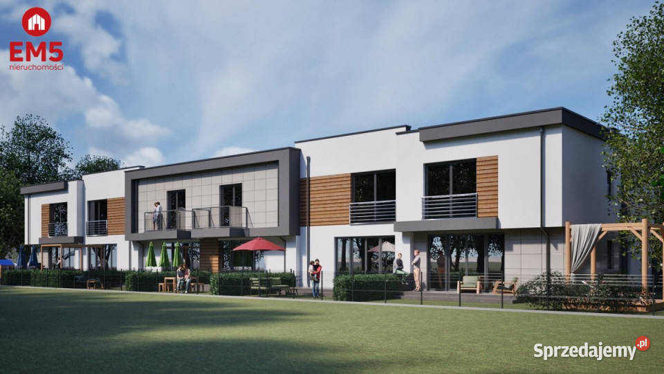 sprzedaży domu szeregowego 1226m2 Zaścianki Rok budowy 2025 sprzedam