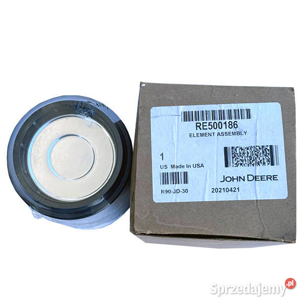 RE500186 Filtr paliwa John Deere Pozostałe mazowieckie