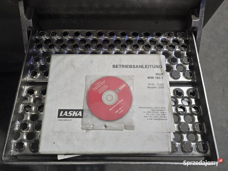 Wilk Laska WW 160 1 z załadunkiem produkcja małopolskie Niedźwiedź