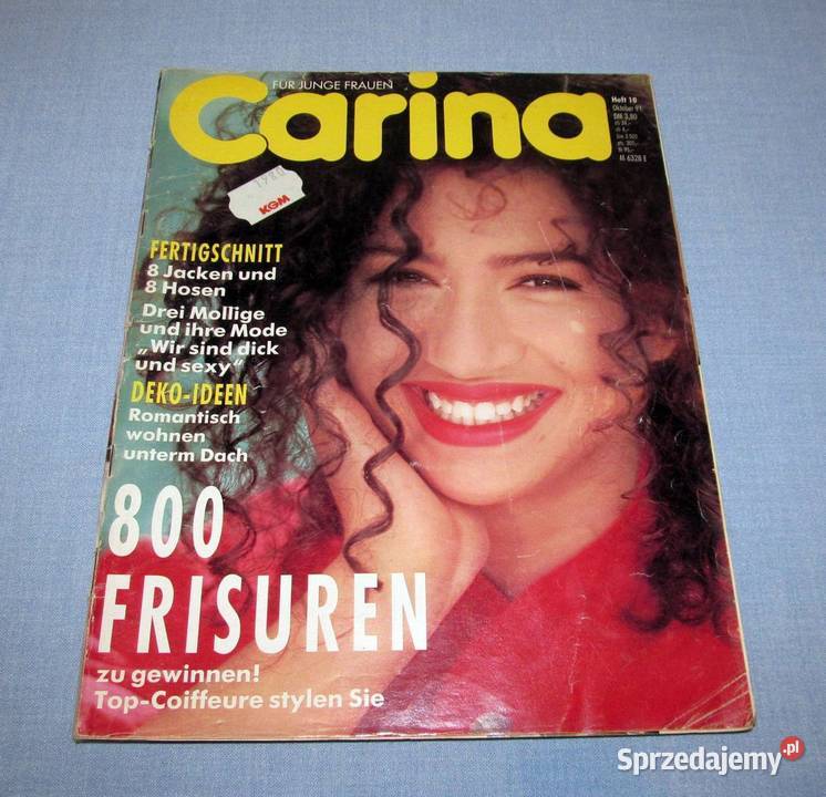 Carina Burda 101991 Moda młodzieżowa z wykrojami kujawsko-pomorskie Skępe