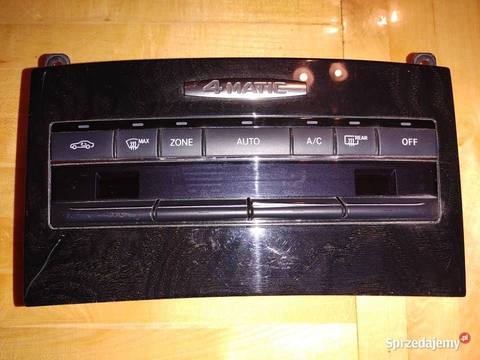 panel sterujący klimatyzacji do mercedes W212 Wrocław