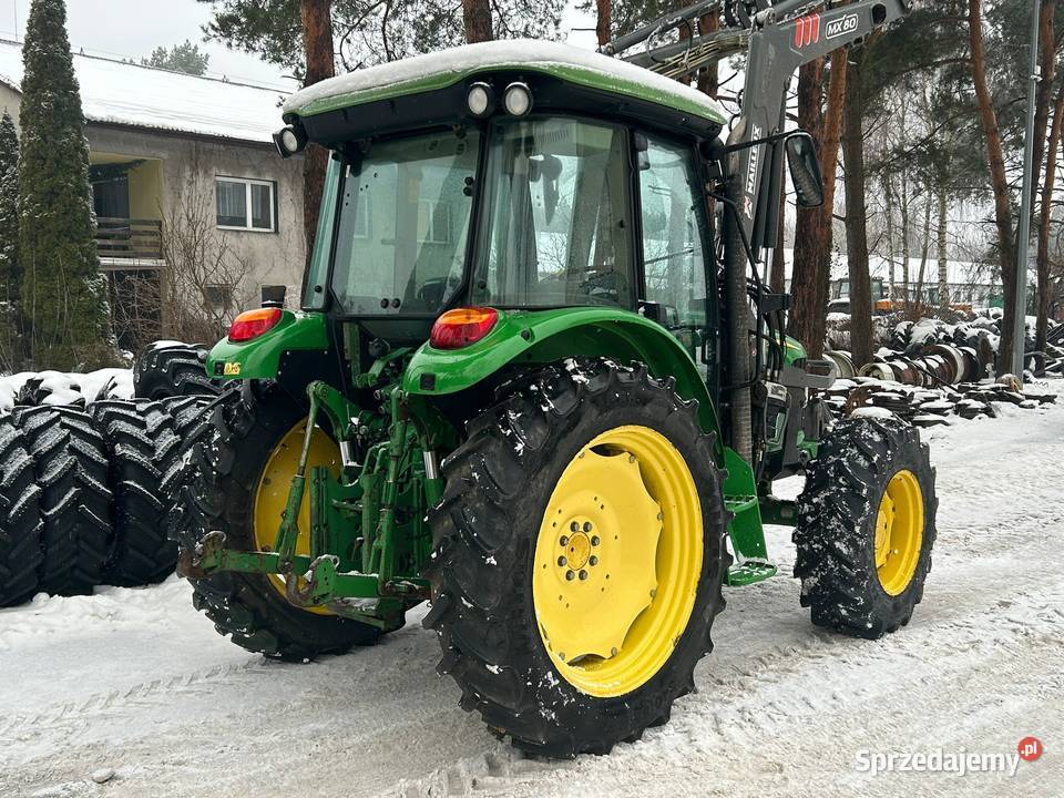 John Deere 5720 Tur MX 5090R Claas Axos 340 Laskowiec