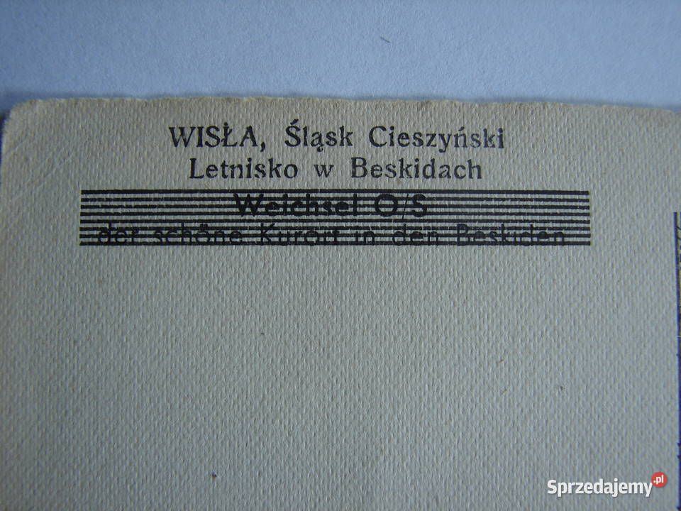 Wisła Śląsk Cieszyński kościół ewangelicki stara Warszawa
