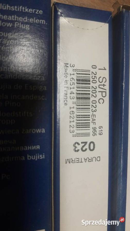 Świecie żarowe Bosch 0250202023 Audi VW Kraków sprzedam