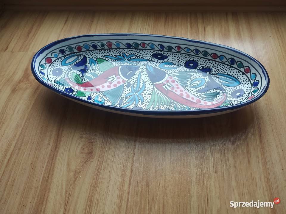 misa półmisek tunezyjski wielokolorowy Wyposażenie wnętrz mazowieckie