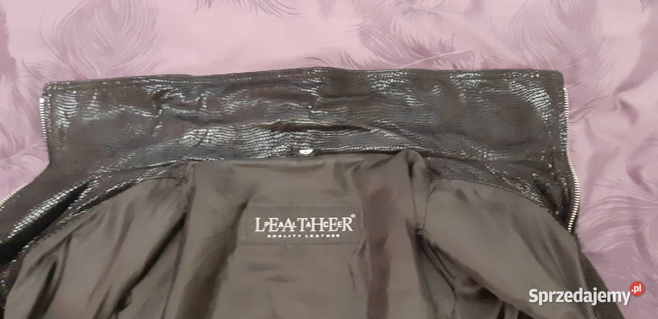 Palace Leatherpłaszczyk kurtka skórzana 42 LXL Jastrzębie-Zdrój