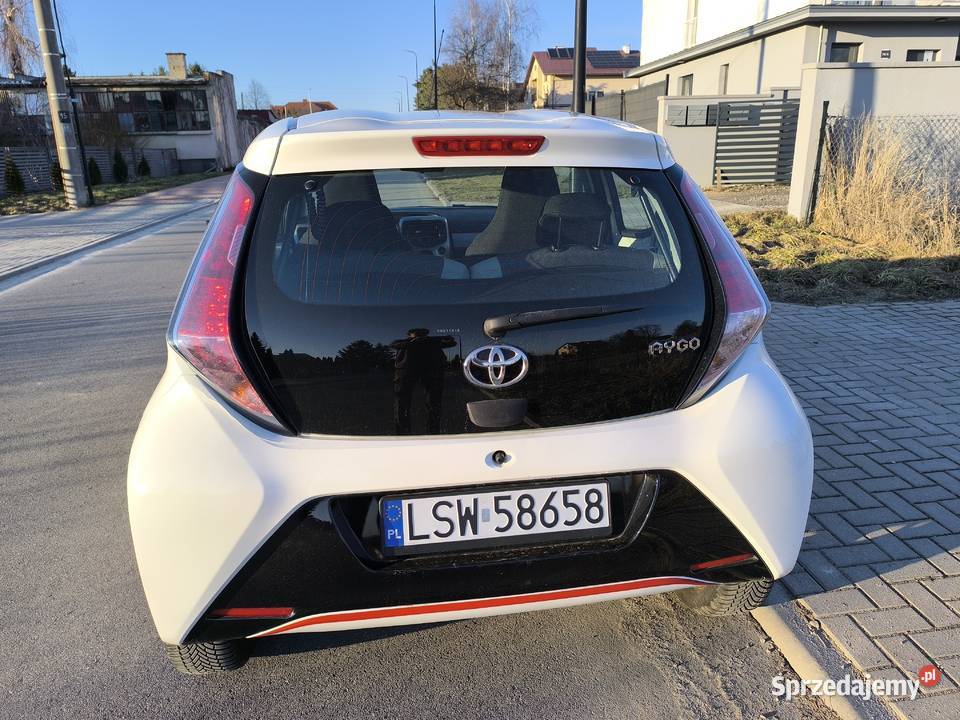 TOYOTA AYGO 10 2017r lubelskie Świdnik