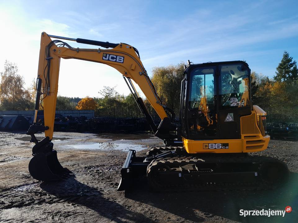 JCB 86C2 2022R KOPARKA 8 TON CAT VOLVO KUBOTA Krotoszyn