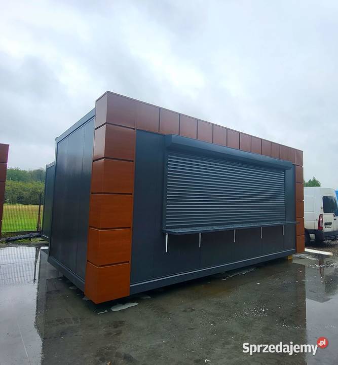 Kontener pawilon gastronomiczny usługowy mazowieckie Warszawa sprzedam