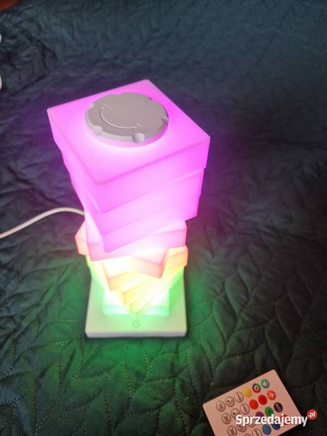 NOWA Lampa LED RGB LETHE reaguje na dźwięk Wrocław