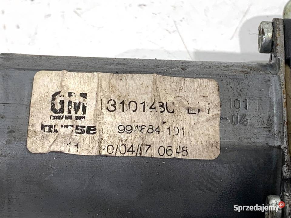 PODNOŚNIK SZYBY LEWY PRZÓD OPEL ASTRA H 13101480