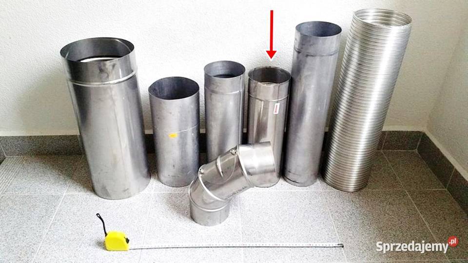 Rura spalinowa kwasoodporna kwasówka 40130mm