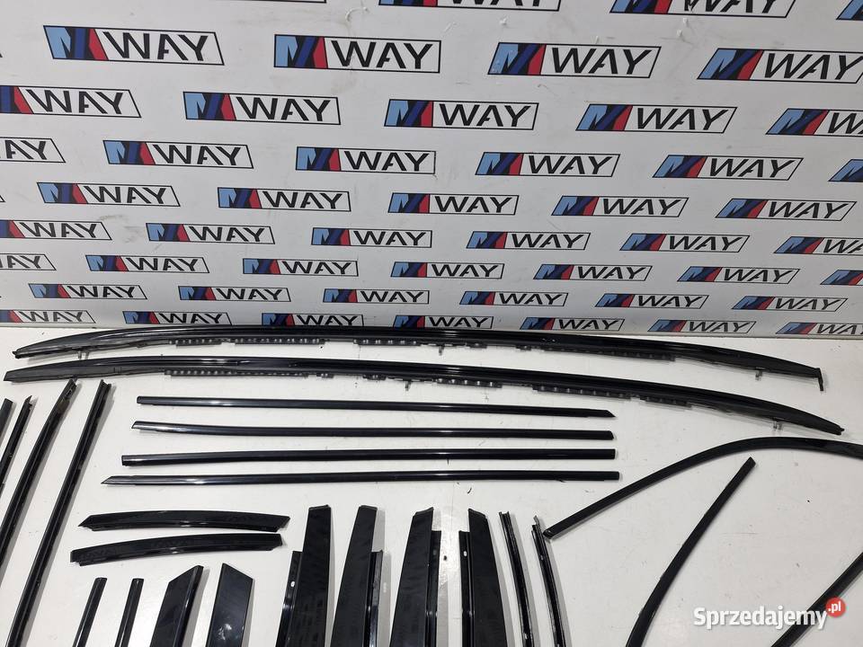 BMW F11 LISTWY ZEWNĘTRZNE SHADOWLINE CZARNY