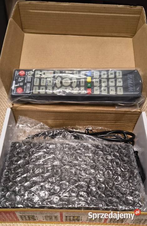 Tuner Dekoder Telewizji DVBT2 HEVC nowy łódzkie