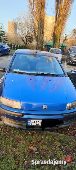 Fiat Punto 2 2002 r 12L przebieg 117 267 Poznań sprzedam