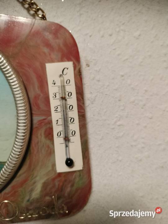 Sprzedam ozdobę z termometrem Ostróda PRL Choszczno