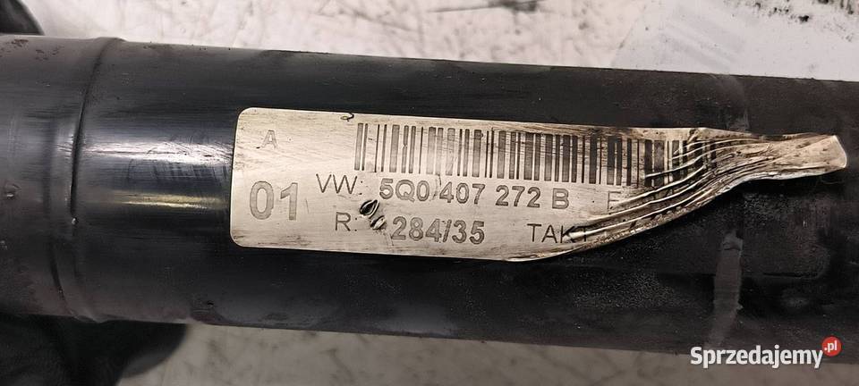 PÓŁOŚ PRAWA PRZÓD VOLKSWAGEN GOLF VII 1K0407272B Lipno