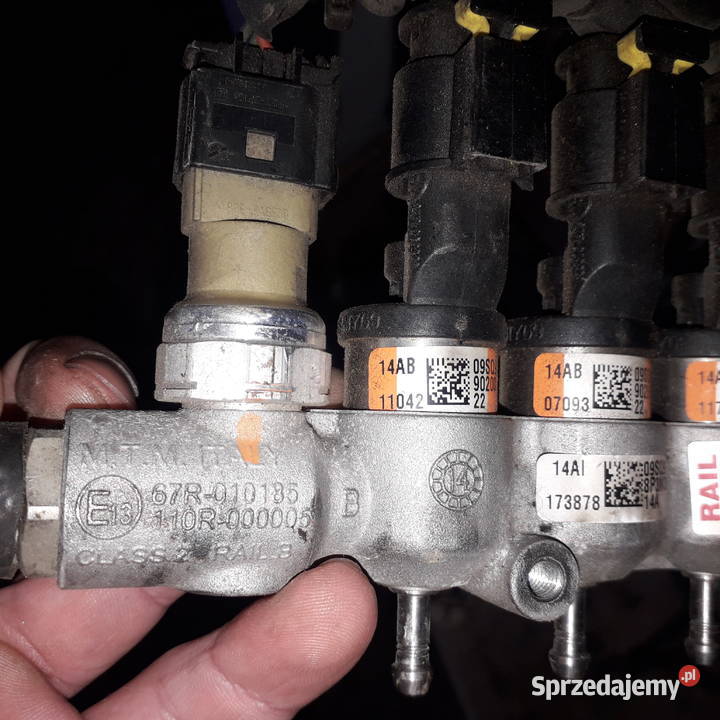 Komplet wtrysków BRC pomarańczowe Elementy instalacji LPG małopolskie Żabno