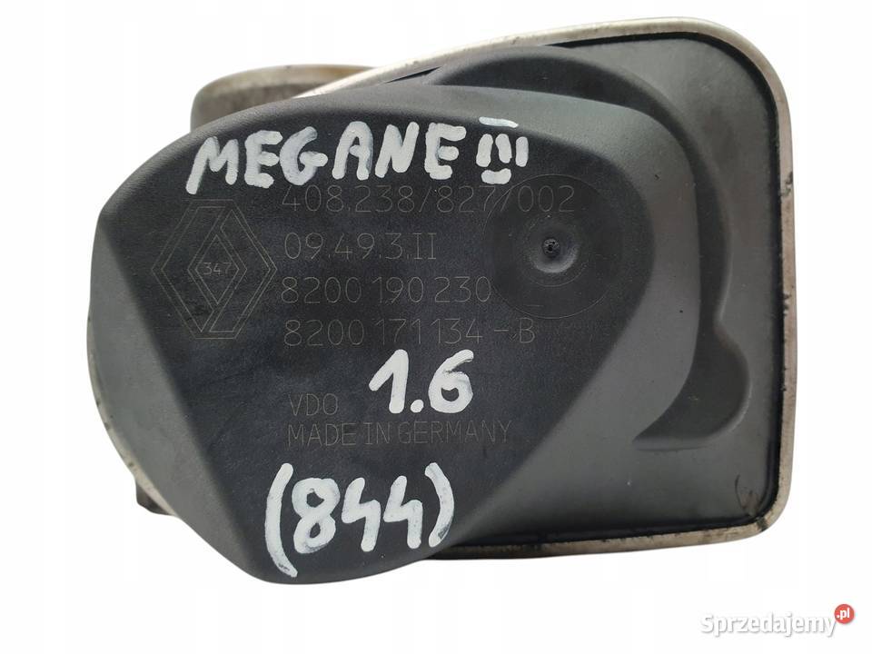 PRZEPUSTNICA Renault Clio Megane III 16 16V