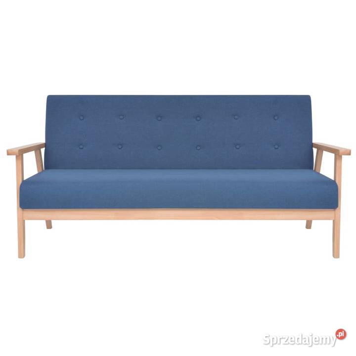 vidaXL 3osobowa sofa tapicerowanaSKU244656 Sofy i kanapy Warszawa