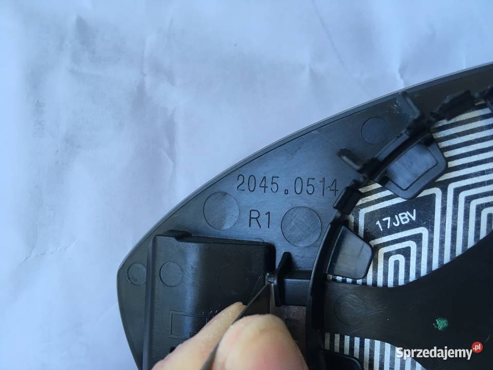 2 wkład lusterko prawe VW GOLF 7 VII asystent zachodniopomorskie Szczecin