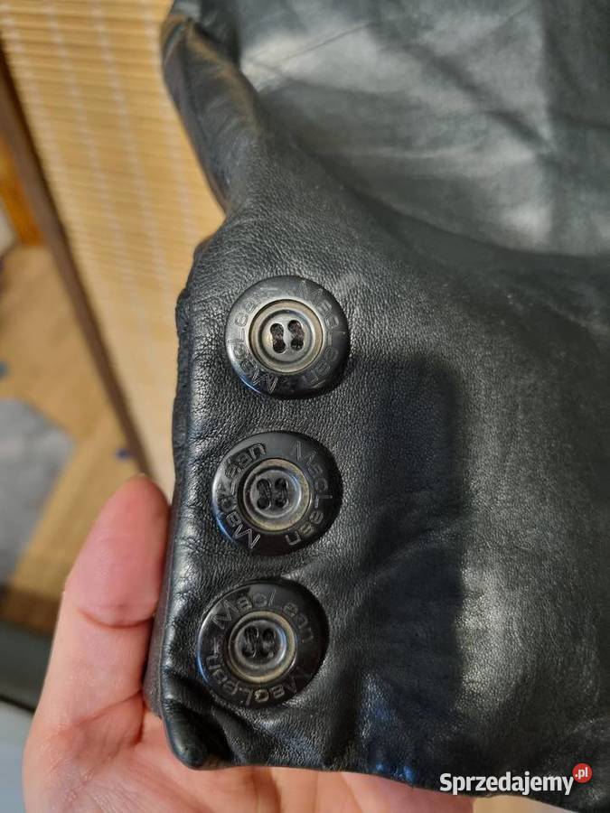 Wspaniala oldschoolowa kurtka SKÓRA MacLean 52 Warszawa sprzedam