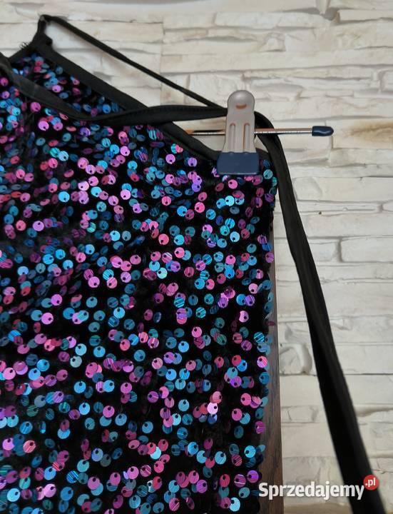 Sukienka cekinowa kolorowa Gdańsk