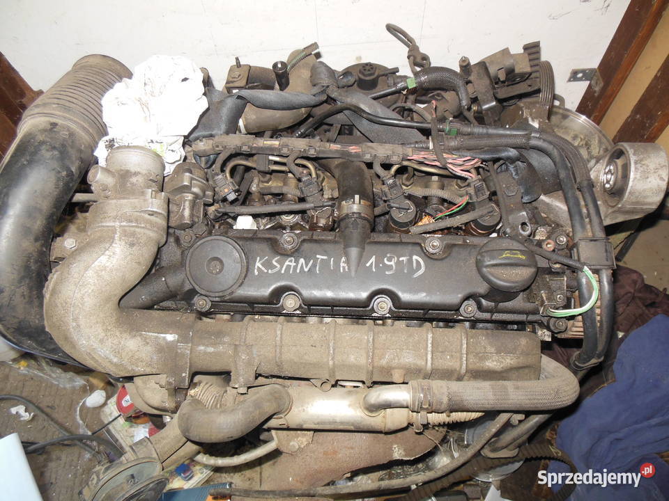 Xantia 20 HDI 109 silnik skrzynia rozrusznik Błaszki
