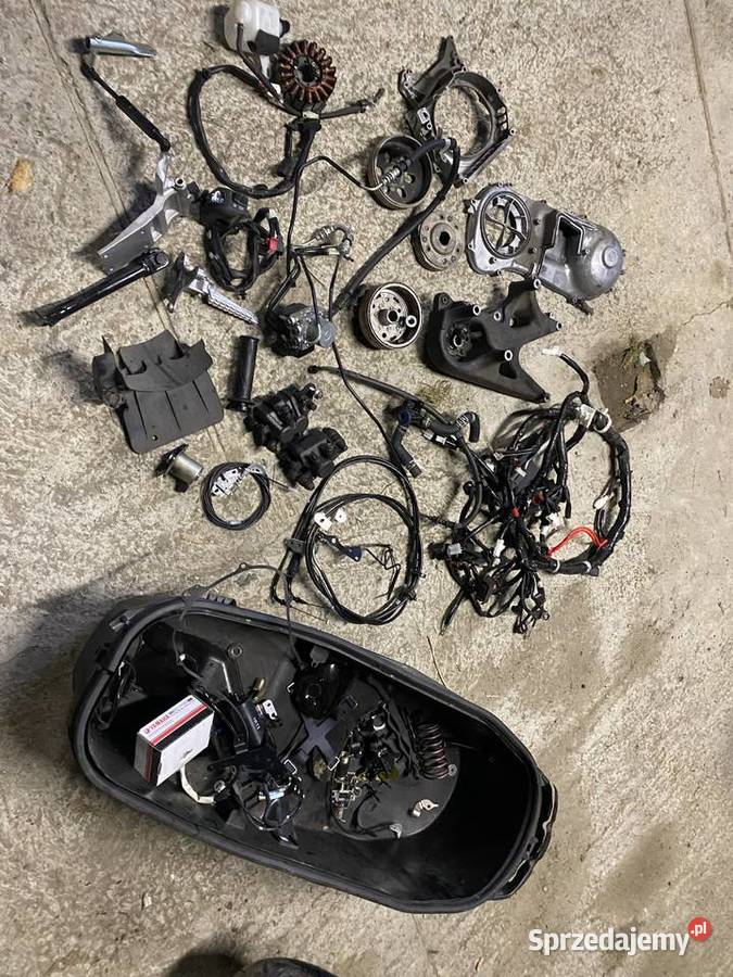 Yamaha Xmax 125 na części 2021r silnik rama Motocykle na części Części i akcesoria motocyklowe podkarpackie Łańcut