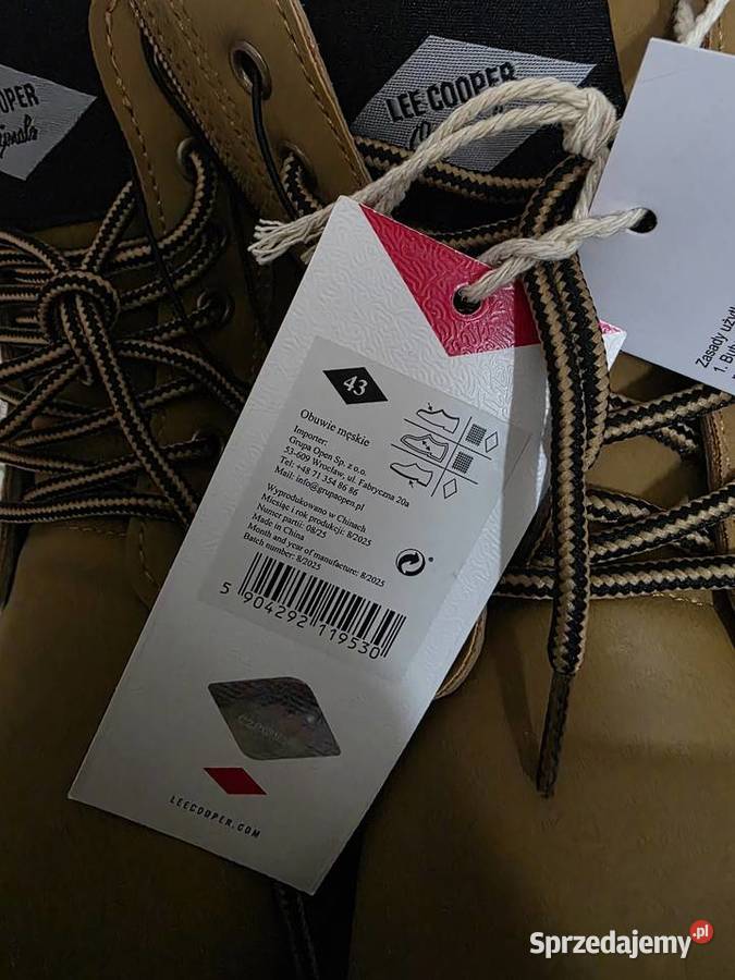 Oryginalne buty trekkingowe Zimowe Lee Cooper Białystok