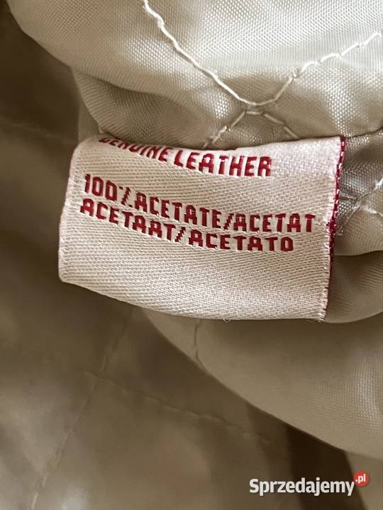 Biston skorzana kurtka stan Rypin