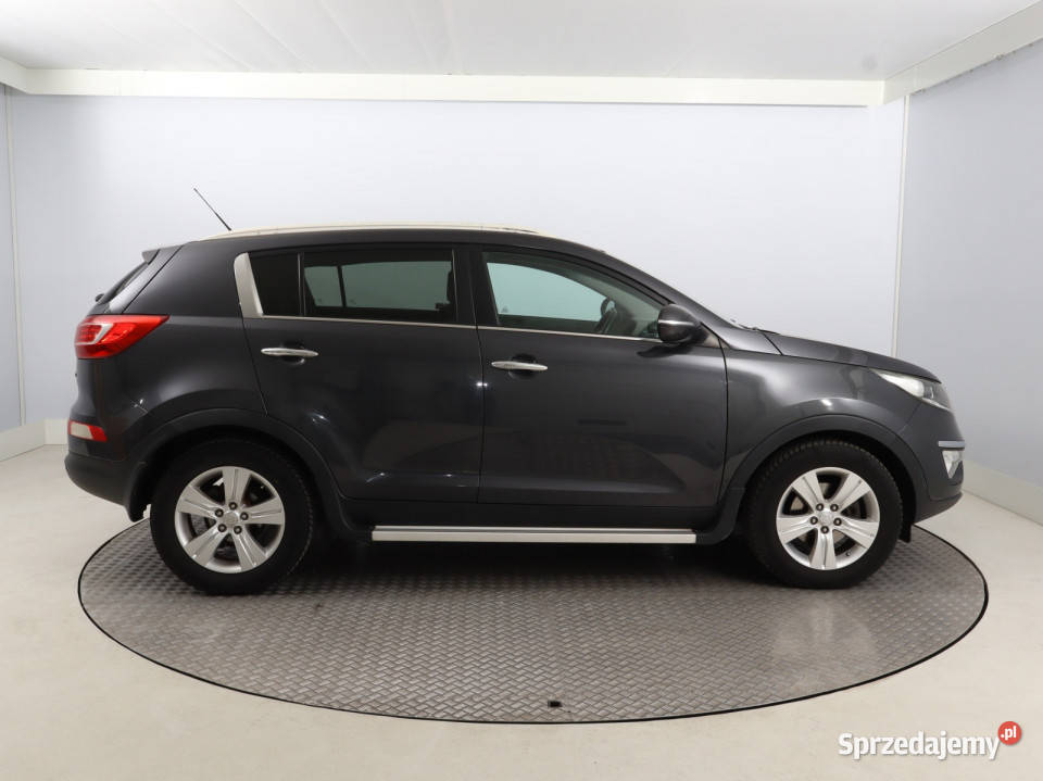 Kia Sportage 17 CRDi szary dolnośląskie Bielany Wrocławskie