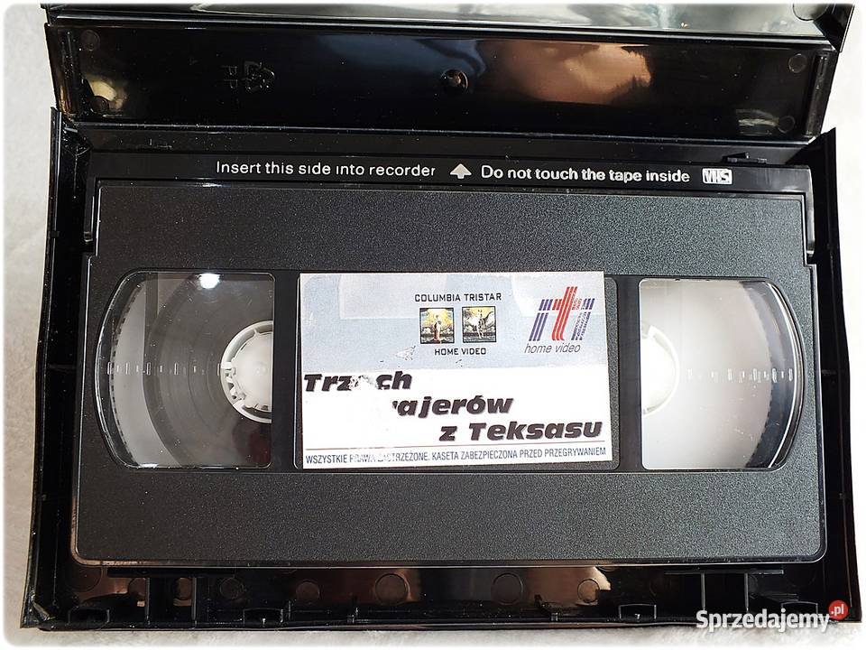 Kaseta VHS Trzech frajerów z Teksasu Film na Filmy Żary