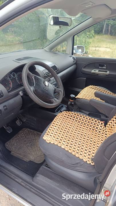 Seat Alhambra 19TDI 2004r srebrny Wrocław