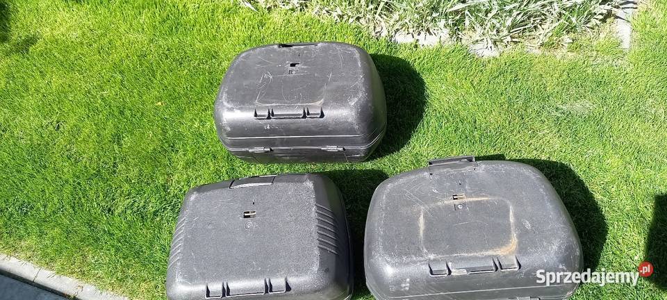 Suzuki dr 650 rs rse kufry z mocowaniami Koło