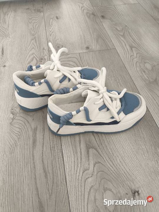 Sportowe sneakersy damskie RoyalFashion błękit inna Poznań sprzedam