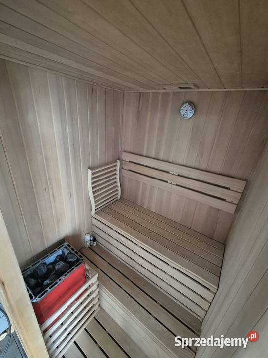 Sauna fińska sucha zewnetrzna piec kamienie dolnośląskie Wrocław