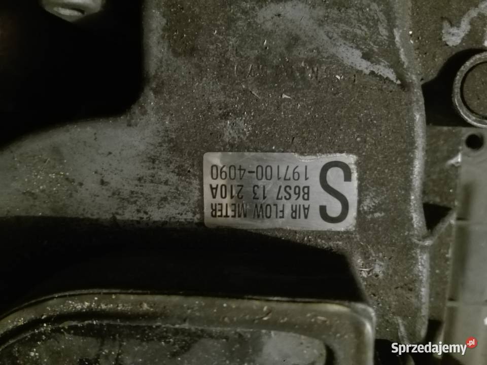 Mazda mx3 16 przepustnica przeplywomierz aparat