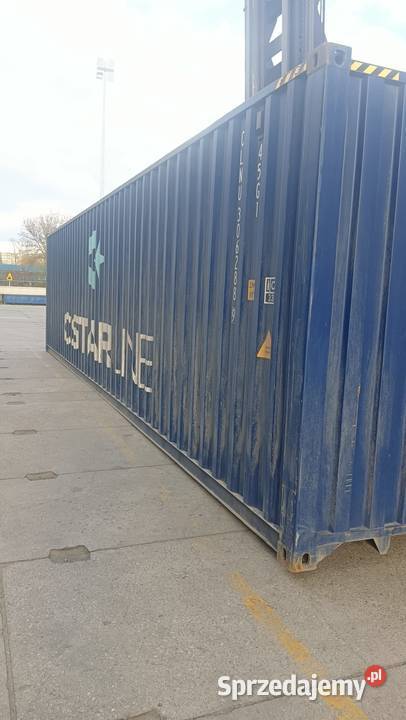 Kontener morski 40HC stan idealny Pewny Kontener Mława