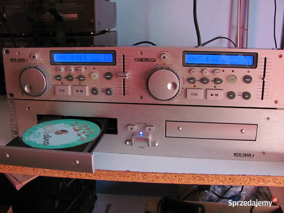 Konsola DJ mikser audio odtwarzacz CD niedrogo