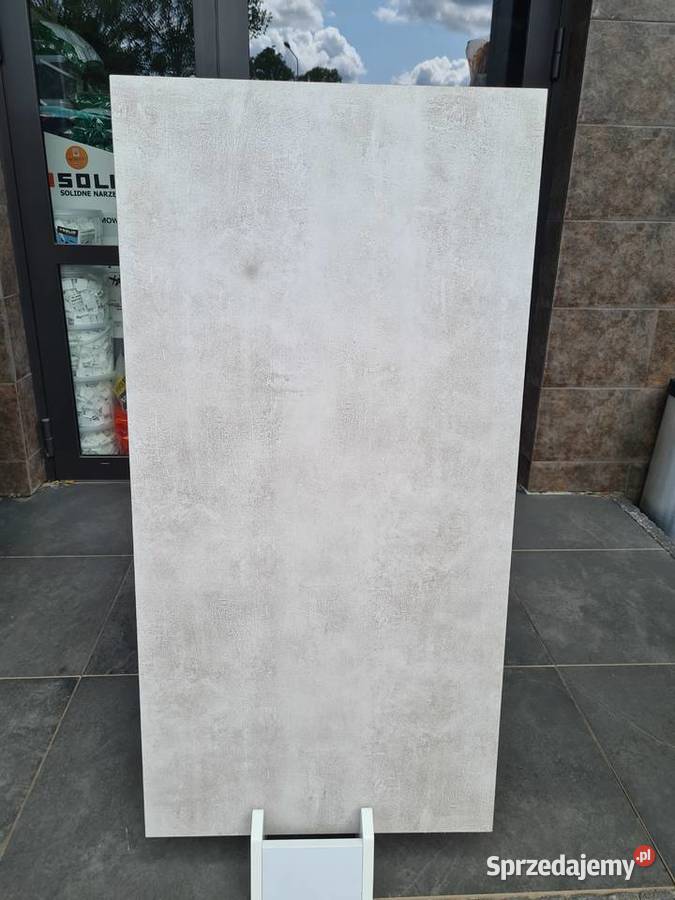 Płytki gres STARK PURE GREY mat 60X120 gat 2 Opoczno