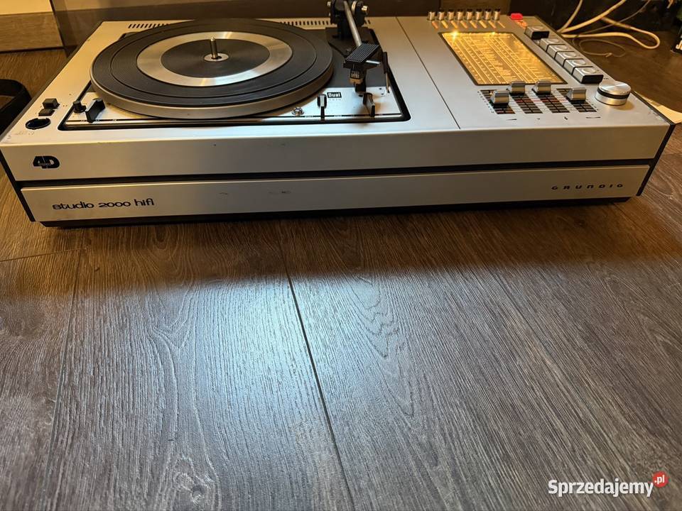 Grundig studio 2000 hifi z gramofonem Dual Sobótka