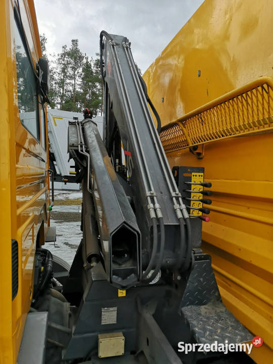 Mercedes Atego 1222L Wywrotka 3 Stronna HDS Hiab