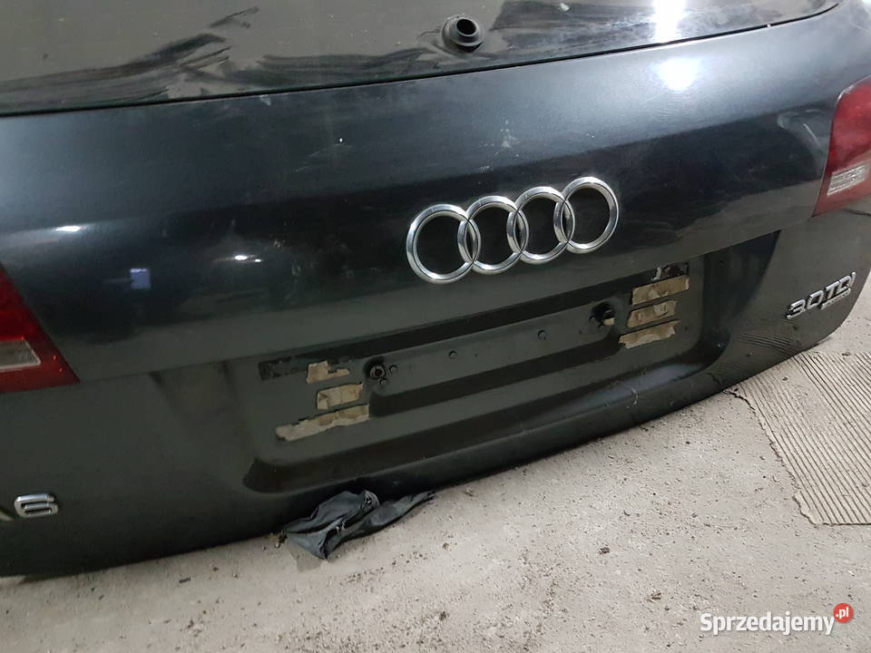 AUDI A6 C6 KOMBI 2006 2008 KLAPA BAGAZNIKA SZYBA osobowe Turkowice sprzedam