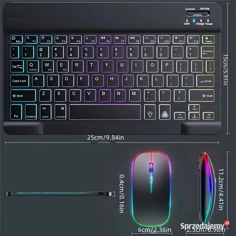 Ultracienki zestaw bezprzewodowej klawiatury i sprzedam