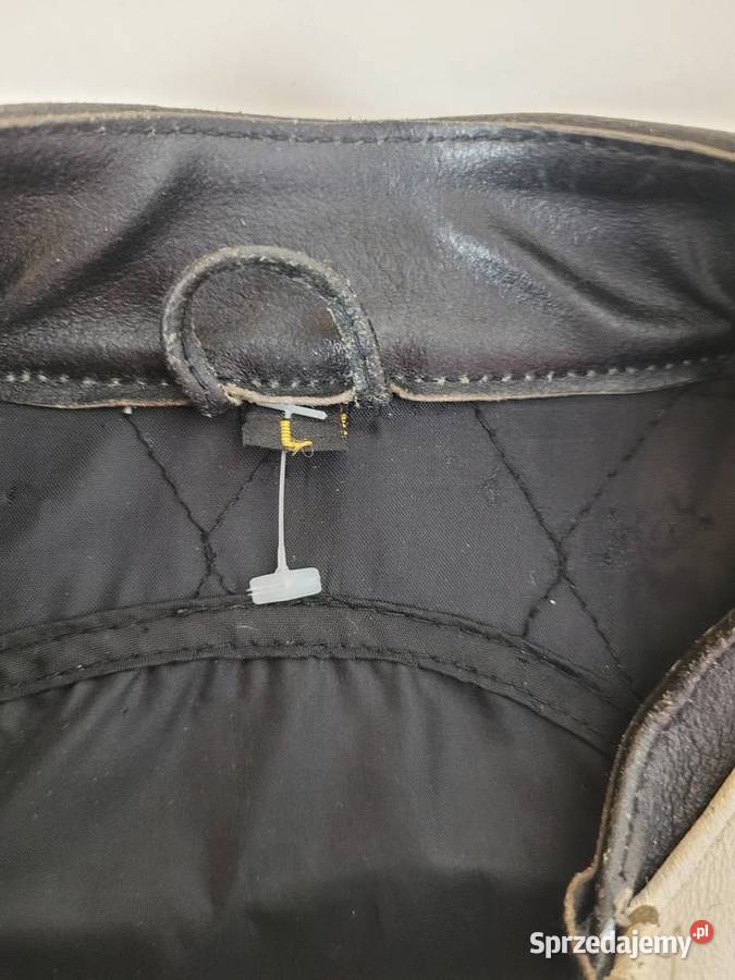 Komplet skórzany na motor czarny Białogard